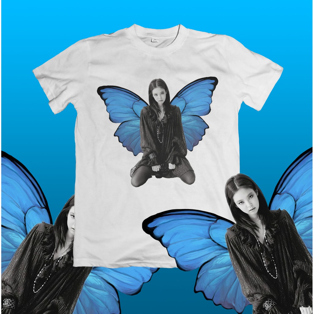 Jennie Blackpink Tee (BUTTERFLY)