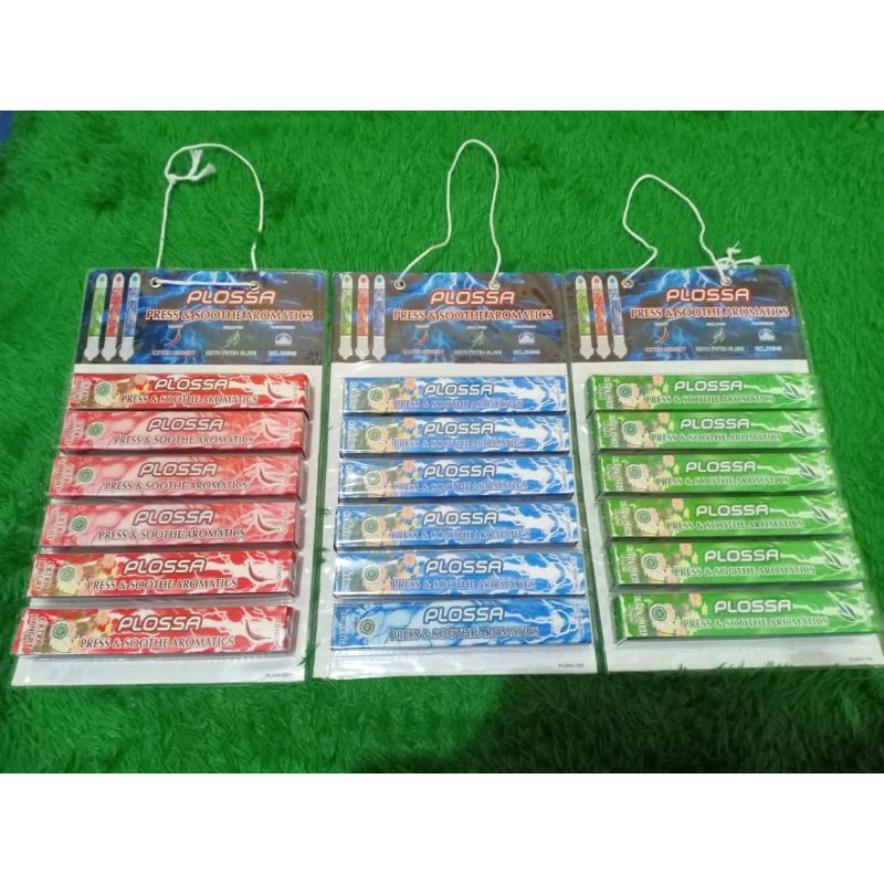 PLOSSA PRESS & SOOTH AROMATIC 1 HANGER/BOX ISI 6PCS