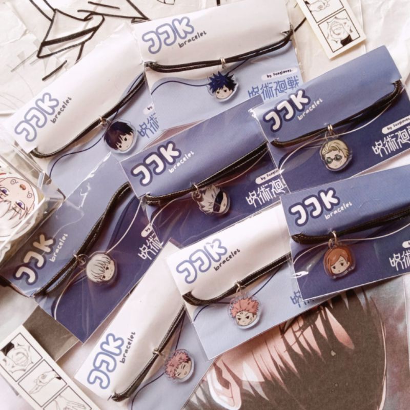 JUJUTSU KAISEN BRACELET | Gelang anime jujutsu Kaisen