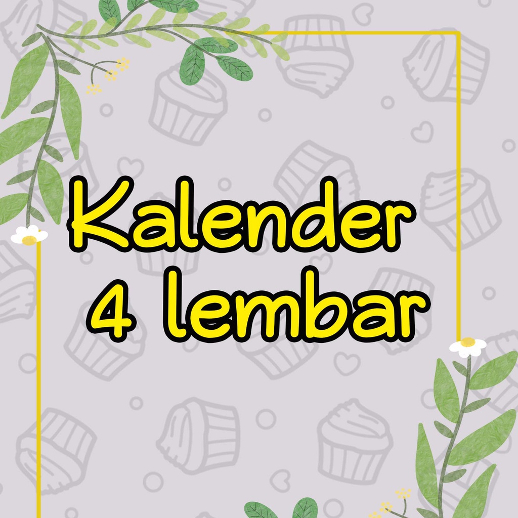 

KALENDER 2022 4 LEMBAR