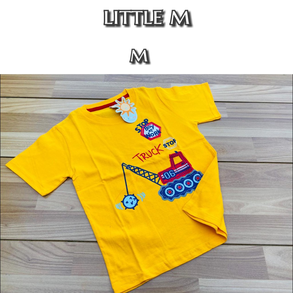 kaos little m kuning22