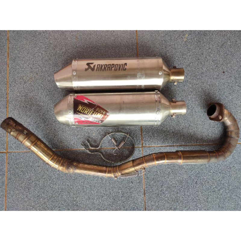 Knalpot PnP Vixion Supermoto