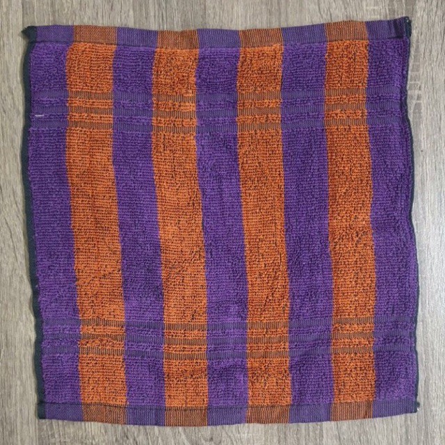 sapu tangan handuk kecil muka uk.35x35cm handuk wajah salur lembut - RANDOM