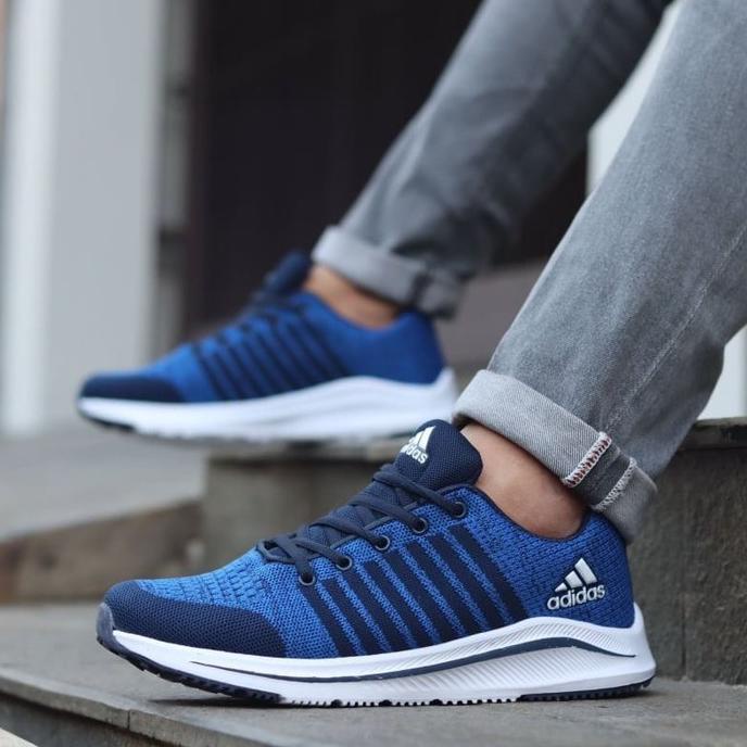 Zi529 Super Asli Sepatu Adidas Zoom Pegases Pria Sport Import Running Laurusmart