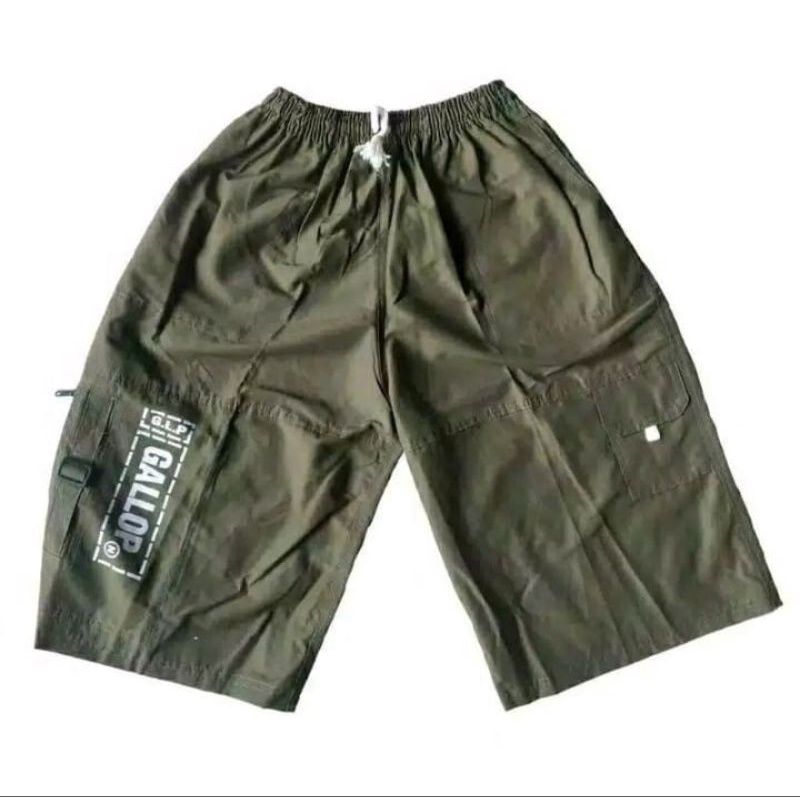 Celana Pendek Kain 3/4 Pria Dewasa GALLOP