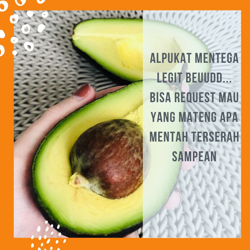 

Alpukat Mentega Premium Bergaransi Empuk lembut Alpuket Bayi
