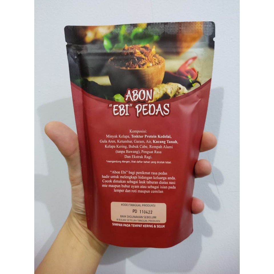 

Abon Rendang/Ebi Vegan/Vegetarian 120gr