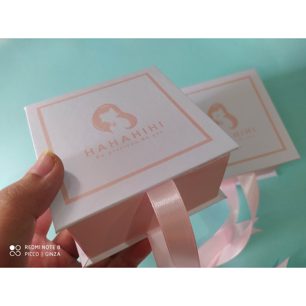 

Gift BOX 10x10x4cm || Custom Design || Kotak Kado accesories || hampers || Kotak Perhiasan