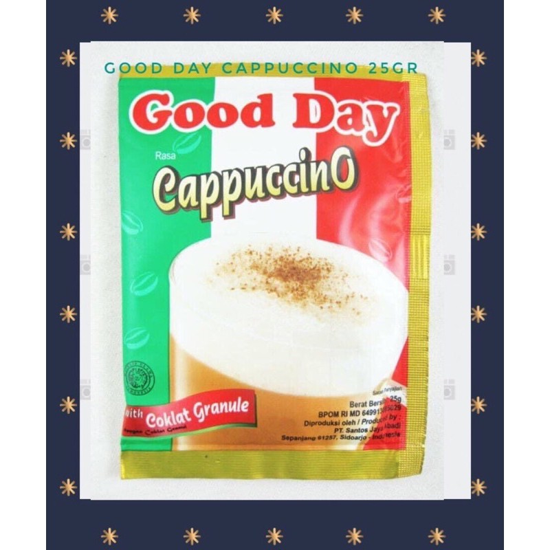 

Good Day Cappuccino, 10 sachet