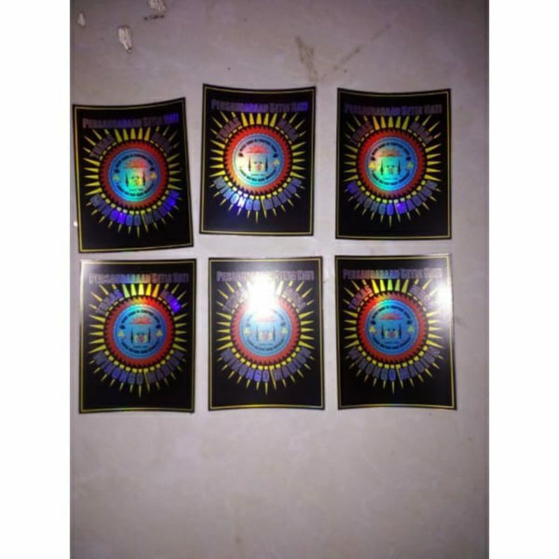 

sticker pshw hologram printting