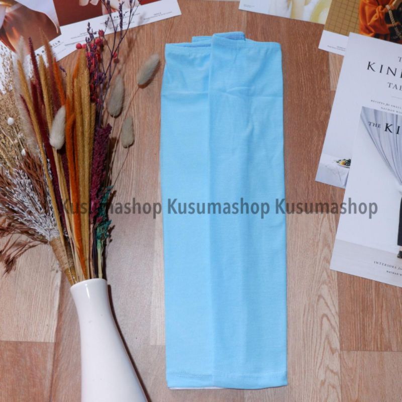Manset Tangan Bahan Kaos Spandek PE-Light blue