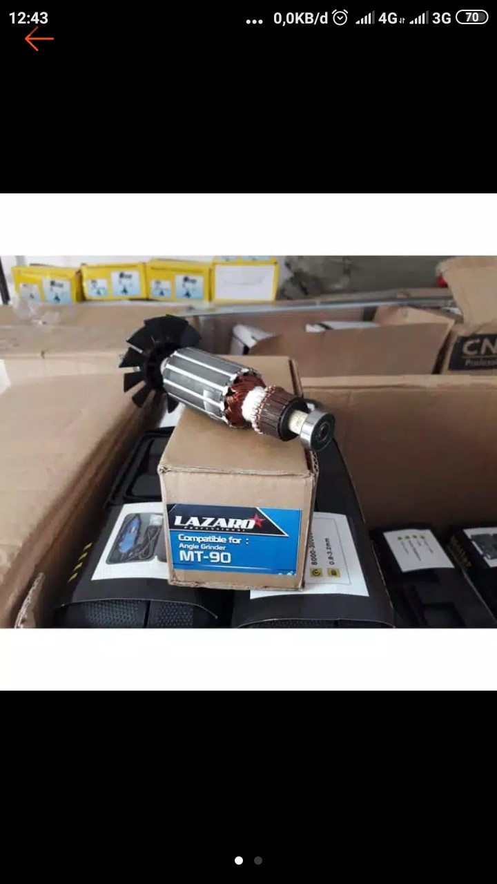 Armatur Mesin Gerinda Maktec Mt90 Anker Ryu Rsg 1003