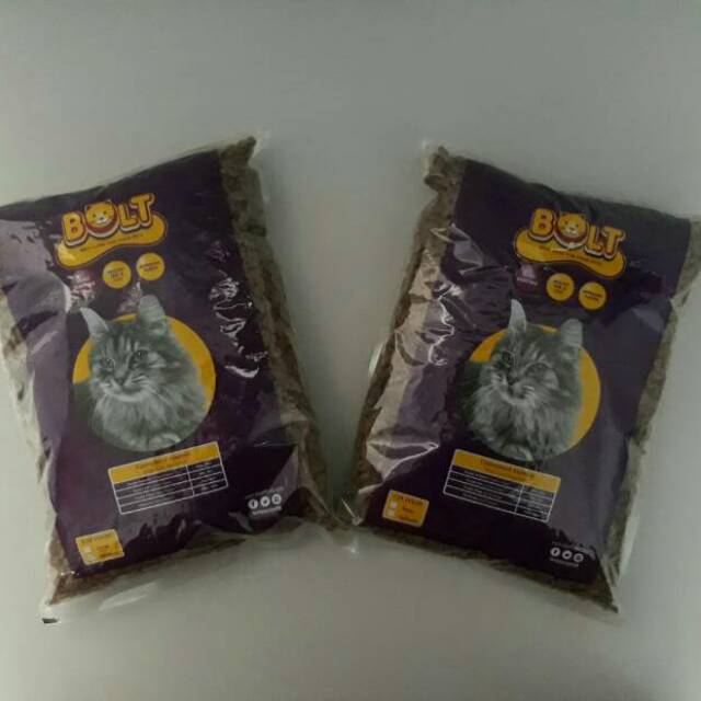 REPACK 1KG - Makanan Kucing Bolt 1000 g