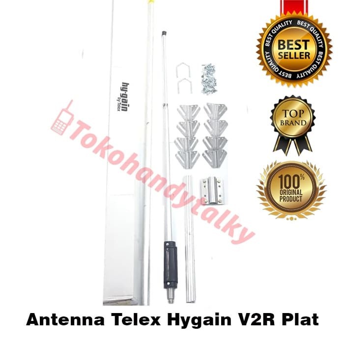 Murah Antenna Telex Hygain V2R Plat Elegan