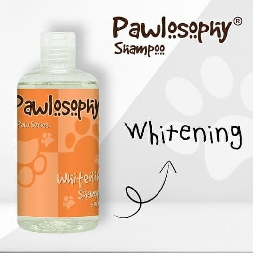 Pawlosophy Whitening Shampoo for Dogs 500ml / Shampoo Anjing