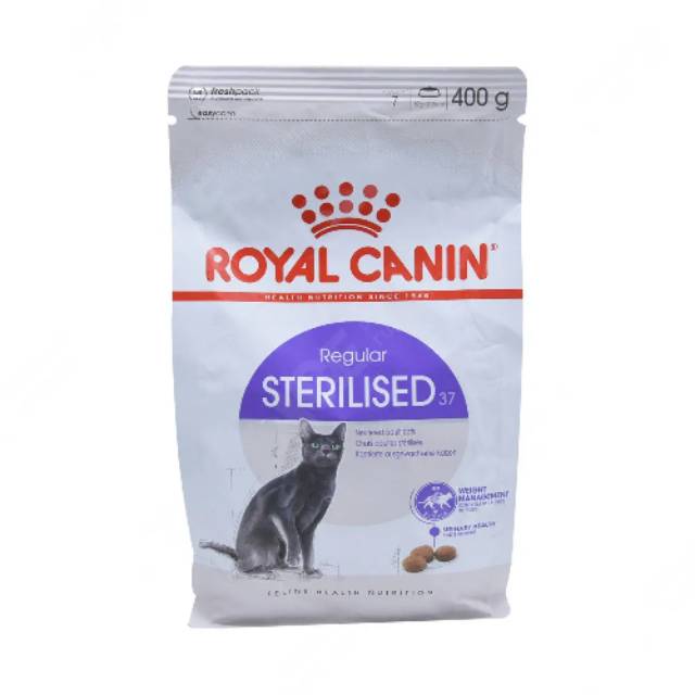 Royal canin sterilised 400 gr makanan kucing 400gr