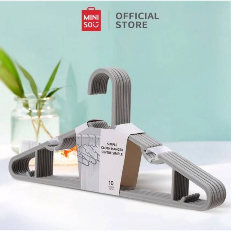 Miniso Gantungan baju 10 pcs Clothes Hanger