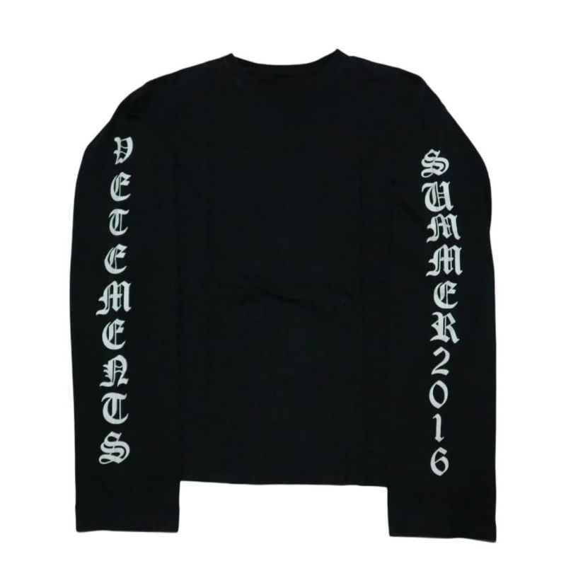 Longsleeve Vetements Summer 2016 Second