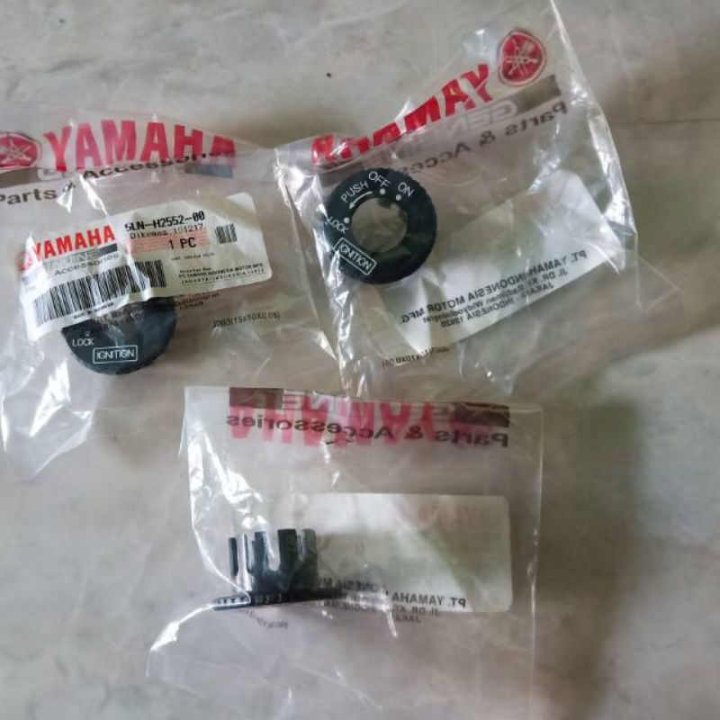 [COD] Tutup kontak cover kunci kontak Yamaha F1zr fizr fiz Alfa Sigma Vega 125z Force 1 fizr ori