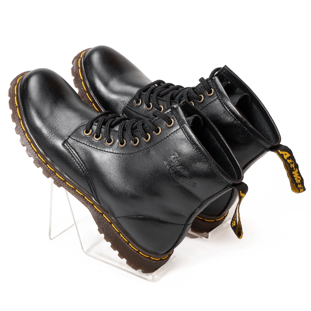 Sepatu High Boots Wanita Kulit Asli Outsole Karet Hight Quality 1070