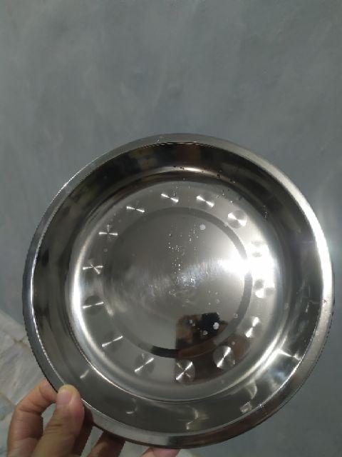 Piring Bulat Stainless./piring Makan/piring