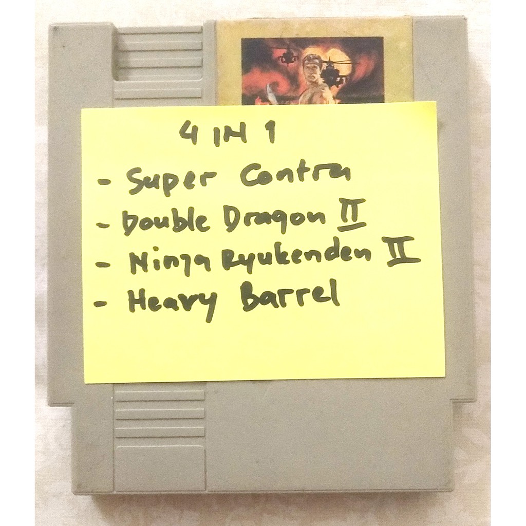 Kaset Nintendo NES Jadul 4 in 1