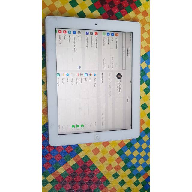 Ipad 3 cellular dan wifi minus baca deskripsi