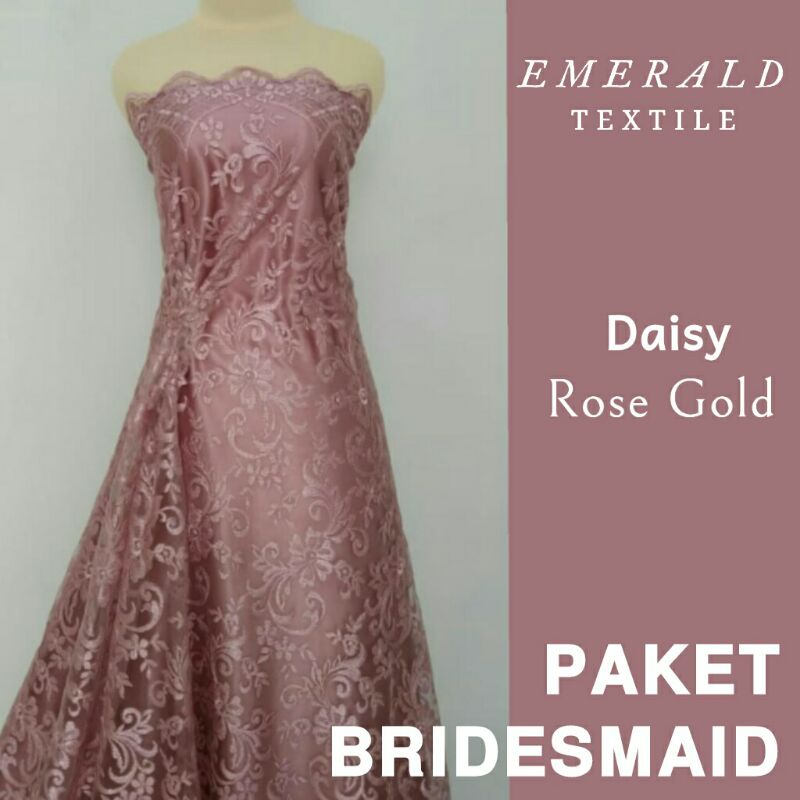 Paket Bridesmaid Spesial Package / Seragam Keluarga / Lamaran / Wisuda / Paket Bridesmaid By Emerald Textile