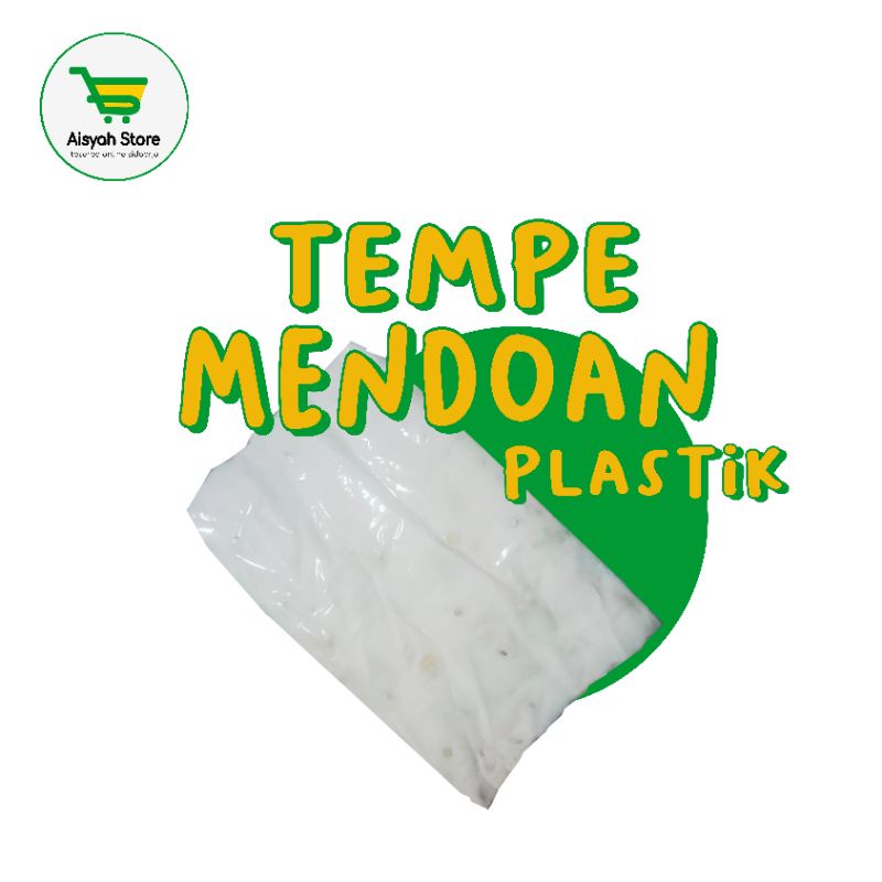Tempe Mendoan Mentah Sidoarjo Bungkus Plastik