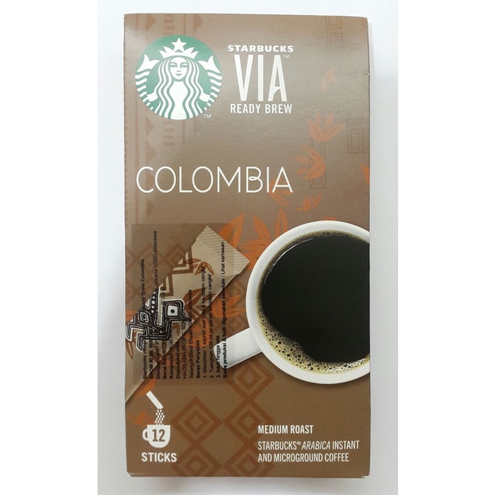 

vd201r Starbucks Via Ready Brew Colombia Ds20X11