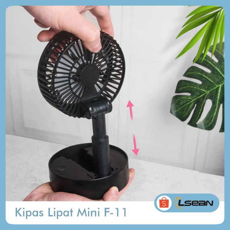 KIPAS LIPAT MINI USB /KIPAS ANGIN PORTABLE USB RECHARGEABLE