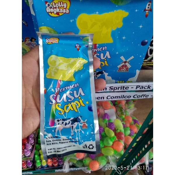 

permen susu isi 20