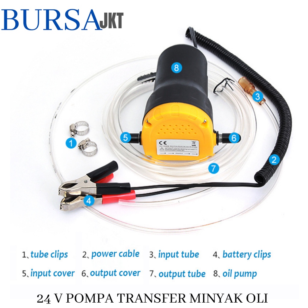 OIL POMPA SEDOT TRANFER MINYAK OLI ELEKTRIK FLUID EXTRAKTOR SUCTION PUMP