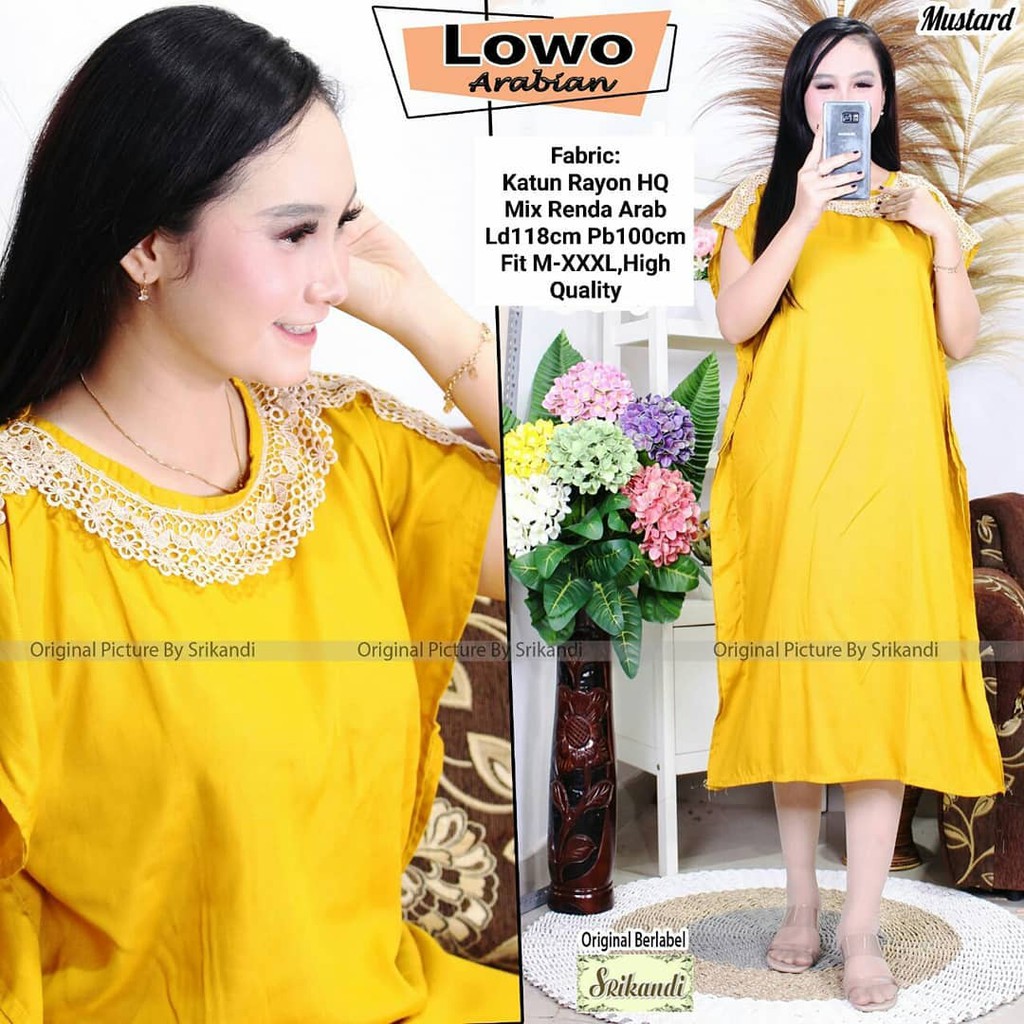 Daster Arabian Lowo Murah / homedress murah