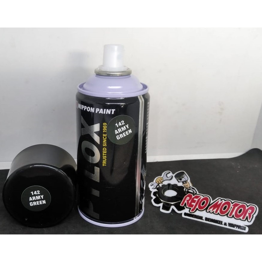 

PILOX/PYLOX /SOLID COLOURS & METALLIC COLOURS/ 142 ARMY GREEN / ANTI BAKAR ORIGINAL NIPPON