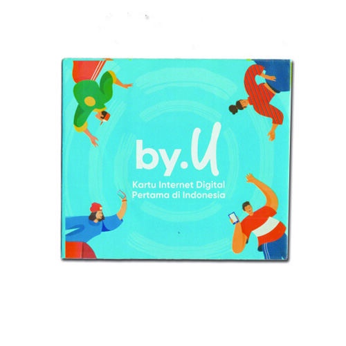 KARTU PERDANA BY.U KOSONG 0K BELUM REGISTRASI (NO. AKUN)