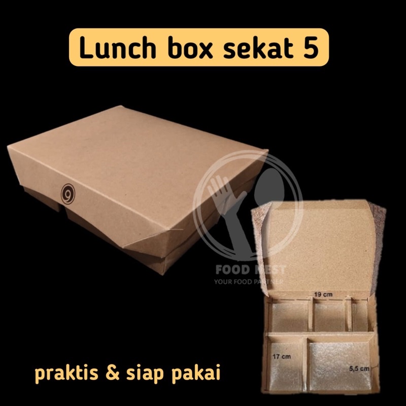 PAPER LUNCH BOX SEKAT 4 - BENTO BOX SEKAT 4 TEMPAT NASI KUNING CATERING ULANG TAHUN BOX NASI CATERING SEHAT CATERING DIET KOTAK MAKAN SEKAT HAMPERS NASI KUNING HAMPERS NASI LIWET SEKAT 4 SEKAT 5 NASI BOX ULANG TAHUN NASI BENTO