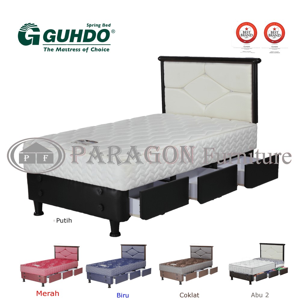 Spring bed Laci New Prima 120x200 HB Paris - Full set Guhdo