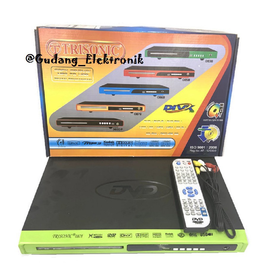 Trisonic DVD Player MP3 MP4