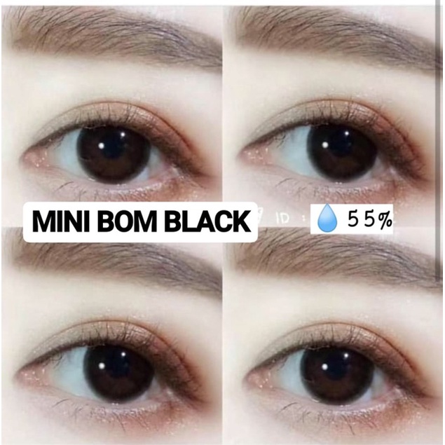 SOFTLENS MINI BOM BLACK / SOFTLENS MINUS / SOFTLENS KITTY KAWAII