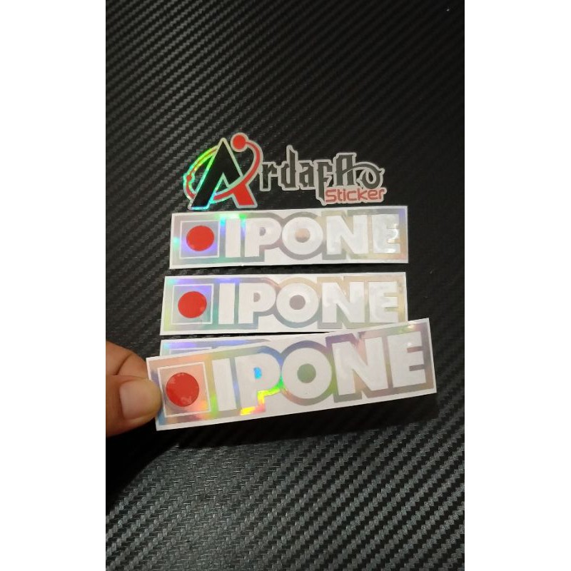 STICKER IPONE CUTTING