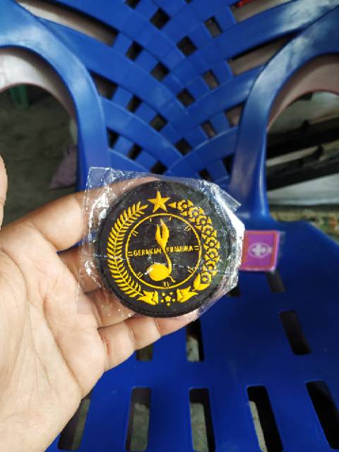 Patch rubber pramuka murah.......