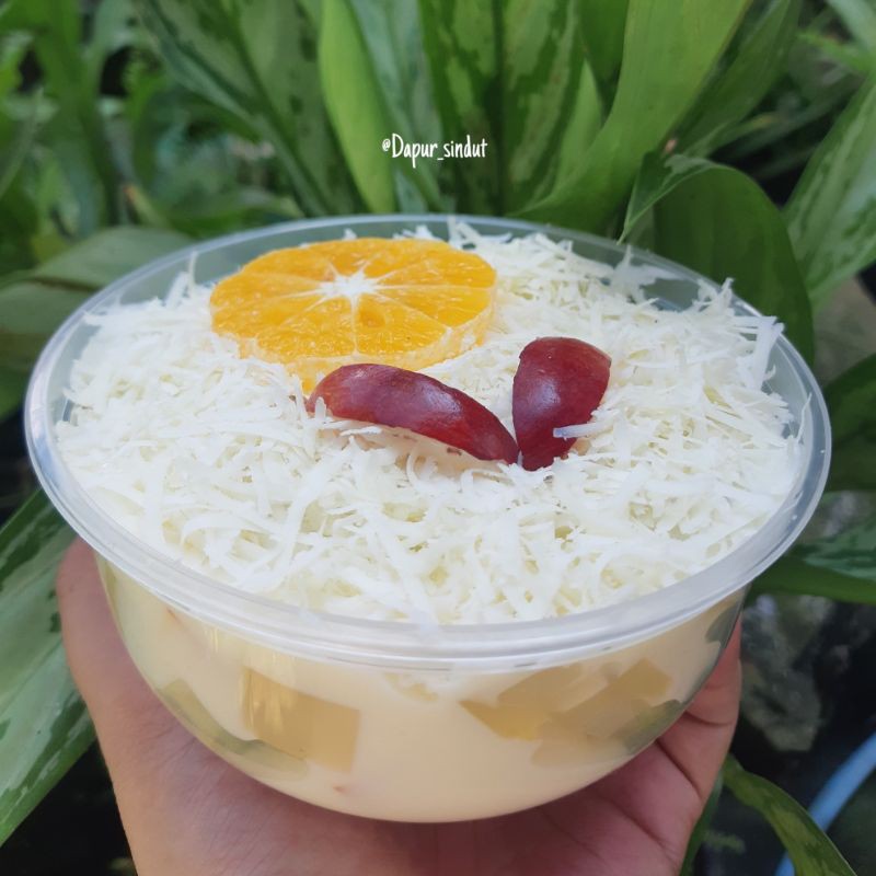 

SALAD BUAH 400ml with Cheese/Salad Buah Homemade/Salad Buah Dapur_sindut/
