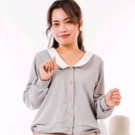 Lulu Top Knit Fashion Today (8wood) Uk.M (Baru)