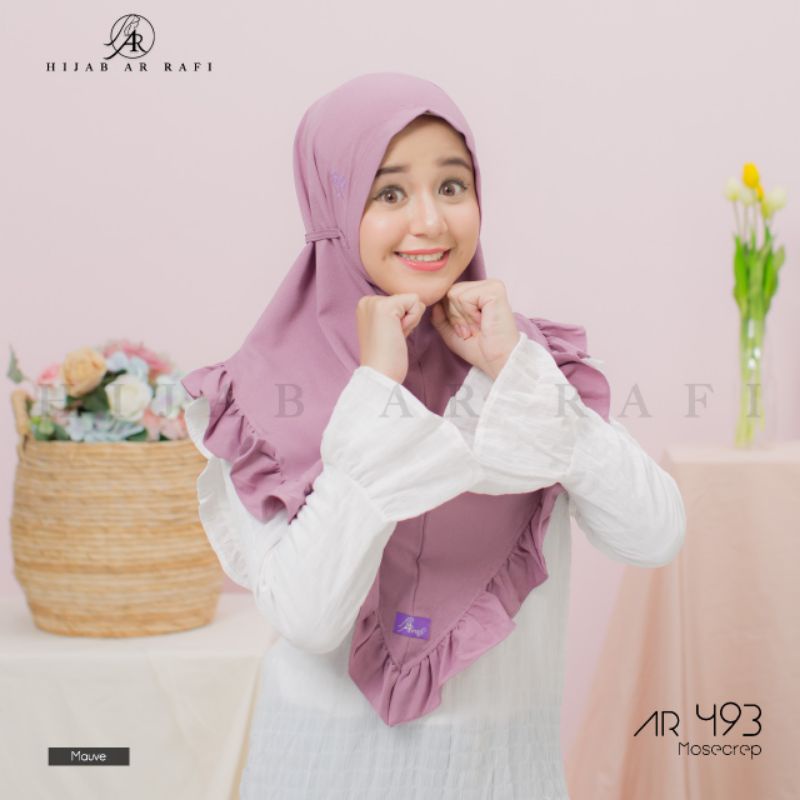 Hijab Arrafi kekinian tanpa ped ( Arrafi 493)