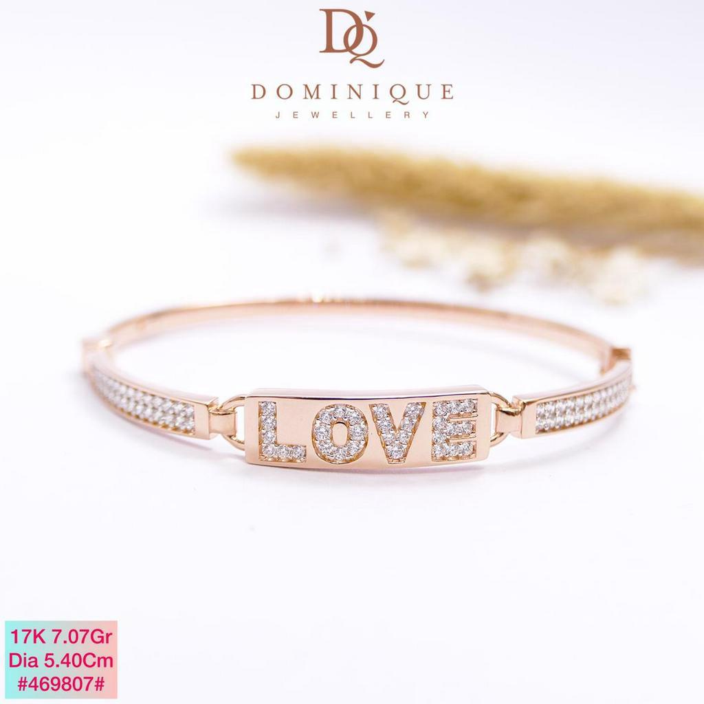 Gelang Emas kadar 18K *469807*