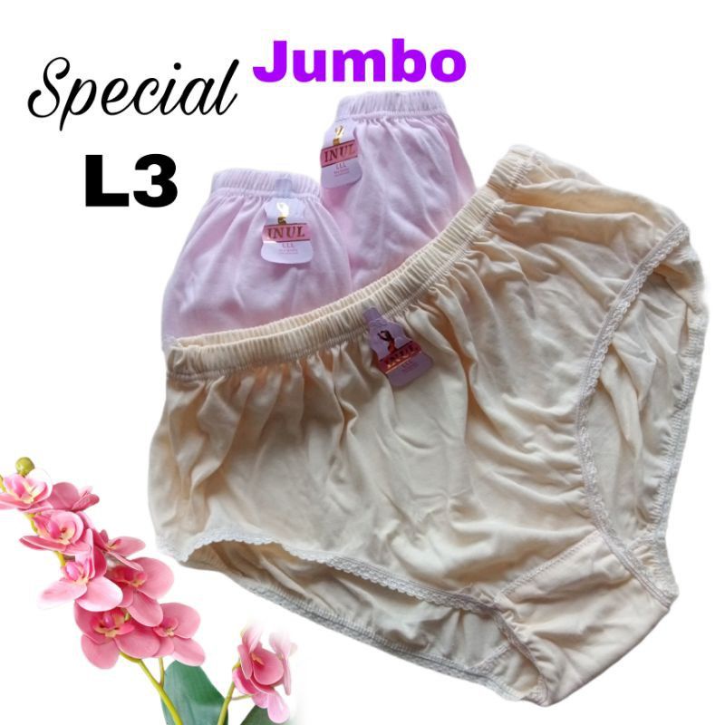Cd Wanita Jumbo Lusinan Inul | Celana Dalam Wanita Ukuran Besar