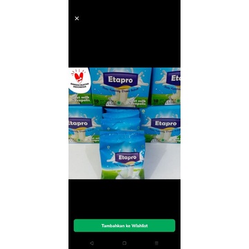 

ETAPRO - Susu Kambing Etawa Bubuk Plus Propolis 1 Bok Isi 10 Shacet