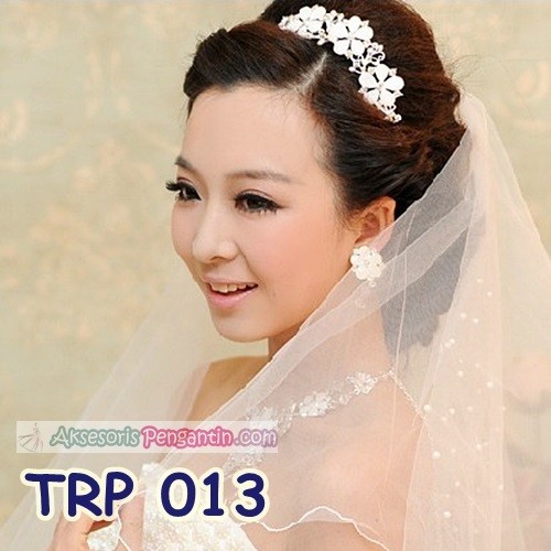 [READY STOCK] HEADPIECE PENGANTIN AKSESORIS SANGGUL TIARA WEDDING TRP013