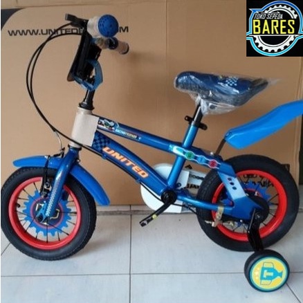 Sepeda BMX Anak 12 United Thomas Racing Friends